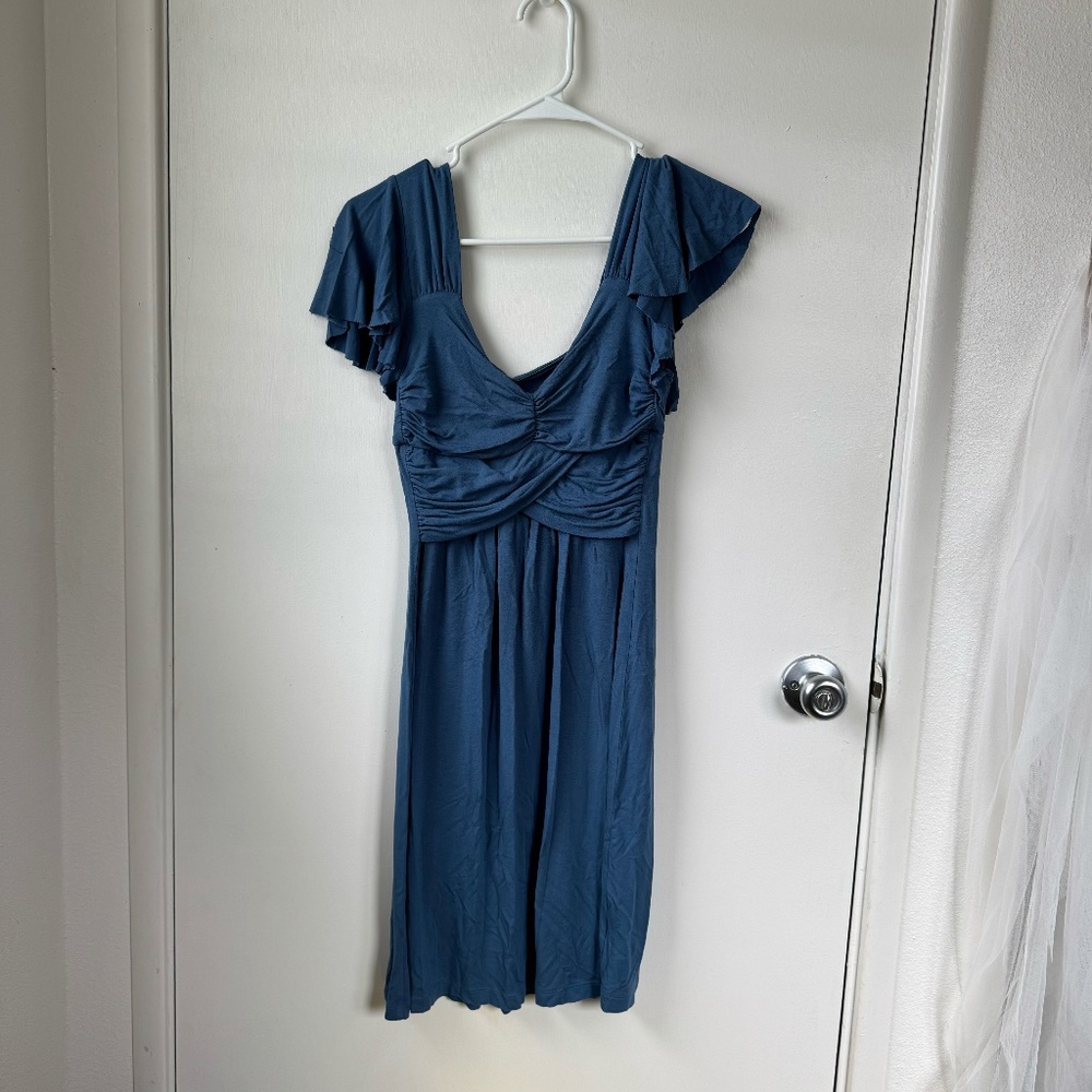 Pink Lotus size small blue dress
